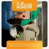 Filter Monster FilterLock Furnace Filter Slot Seal – Magnetic Seal Cover for Any 1” Furnace Filter, Up To 25” Long, Reduce HVAC Air Leaks, Green